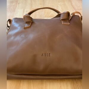 ABLE Leather Rachel Crossbody Bag